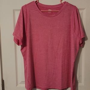 Pink Athletic Top, XXL